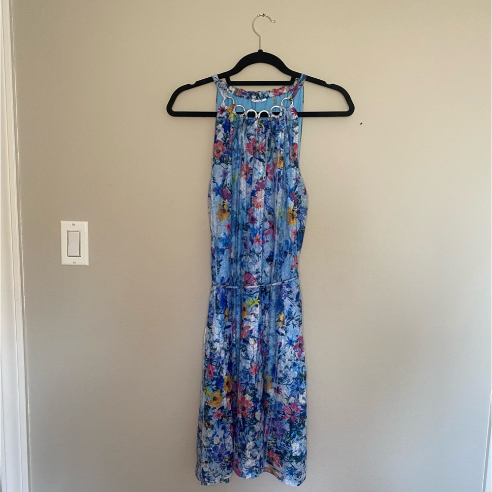 Tahari Floral Mid-Length Dress